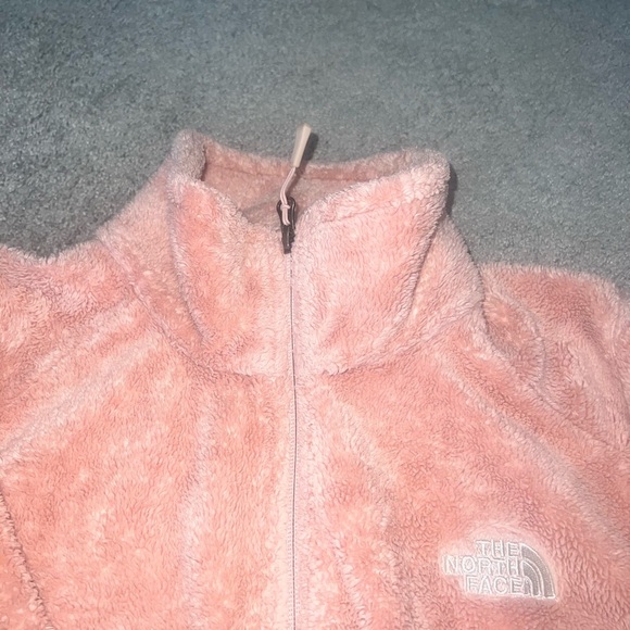 North Face Women's Osito Fleece Jacket Pink Medium - Picture 9 of 11